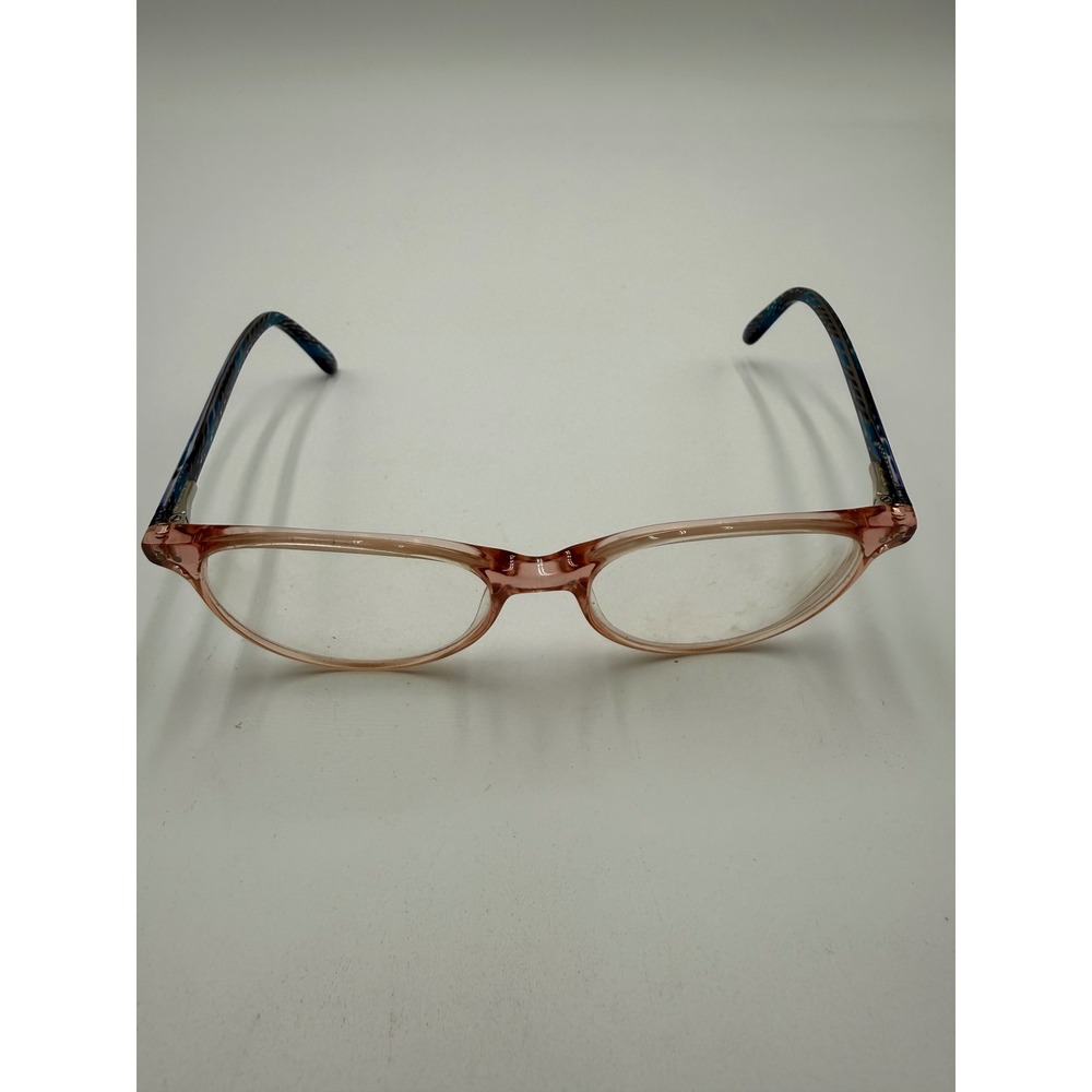 Karen Kane Eyeglasses Womens 51-17-140 Pink Blue Excellent Frankincense Frames